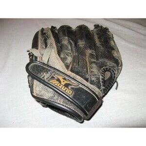 VINTAGE Mizuno GSH14 Black Baseball Softball Glove Mitt Professional Model RHT